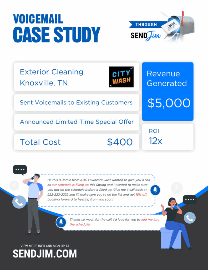 Send Jim Case Studies with Exterior Cleaning