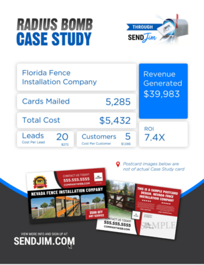 Send Jim Case Studies with Fence Installation Florida