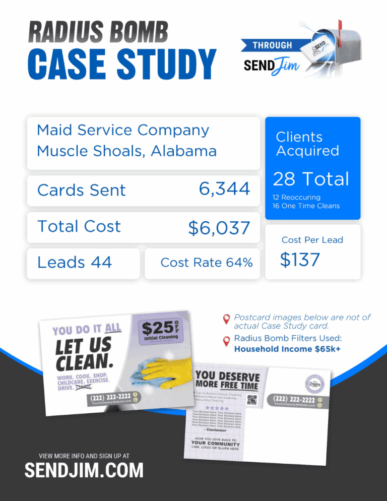 Send Jim Case Studies with Interior Cleaning