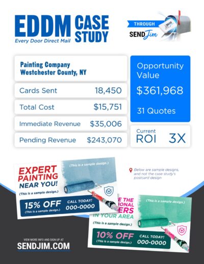 Send Jim Case Studies with Painting Case Study