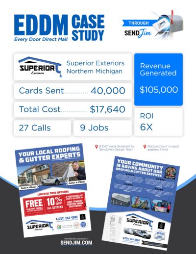 Send Jim Case Studies with Superior Exteriors