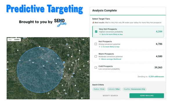 Predictive Targeting The Most Advanced Targeting in Home Services l SendJim Webinar