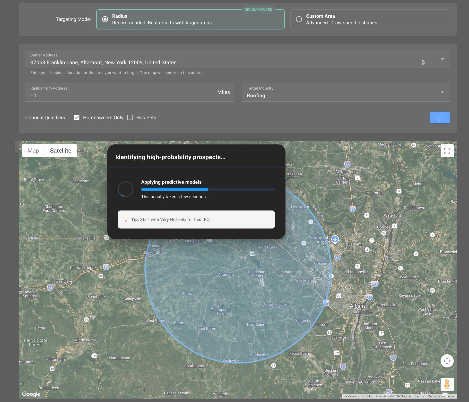 Choose Targeting Method